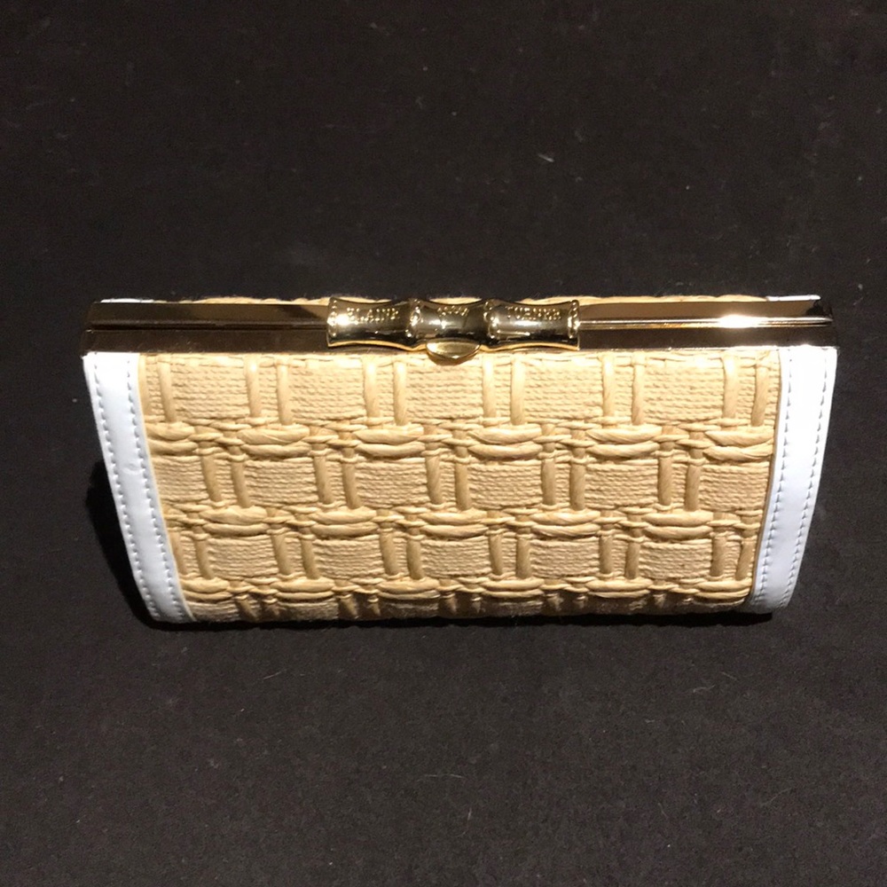 Elaine Turner bamboo clutch